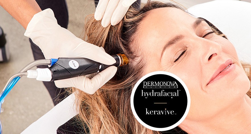 cabelllo Keravive HydraFacial Dermonova