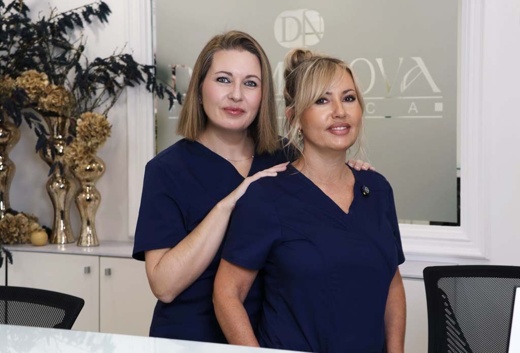 personal de recepción Clínica Dermonova